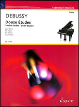 Twelve Etudes piano sheet music cover